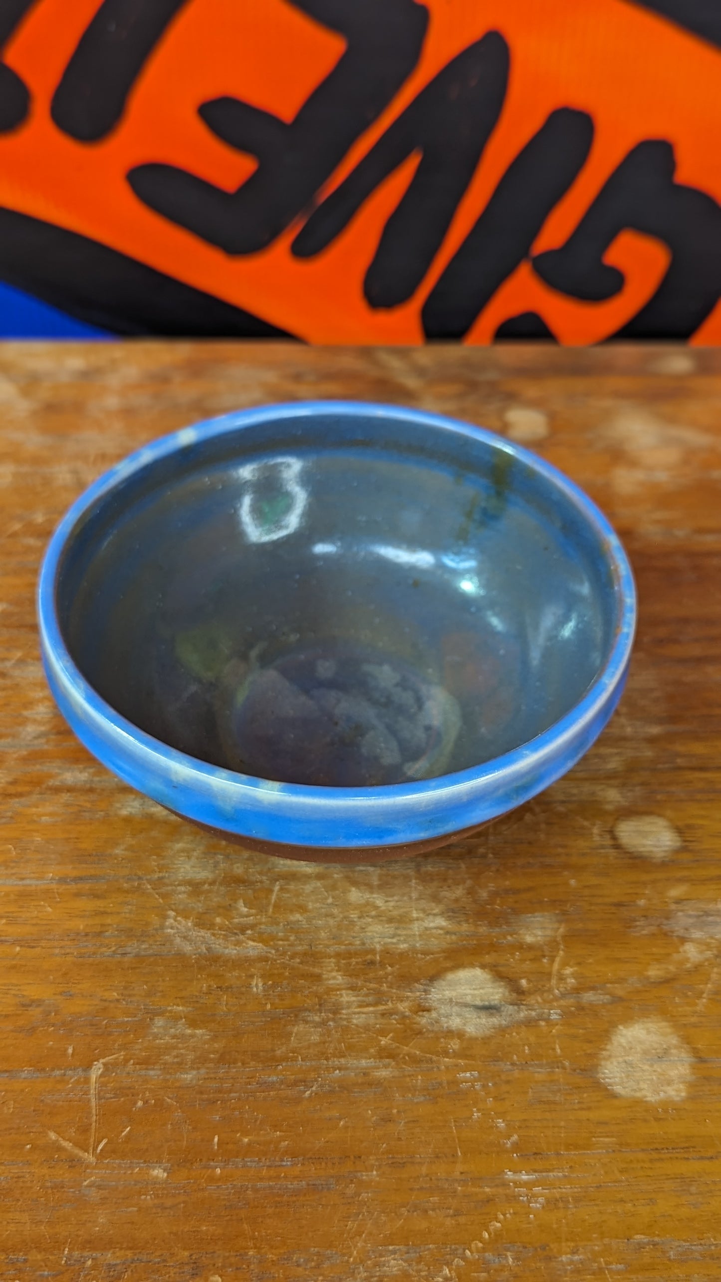 Vintage CH Brannam terracotta dish