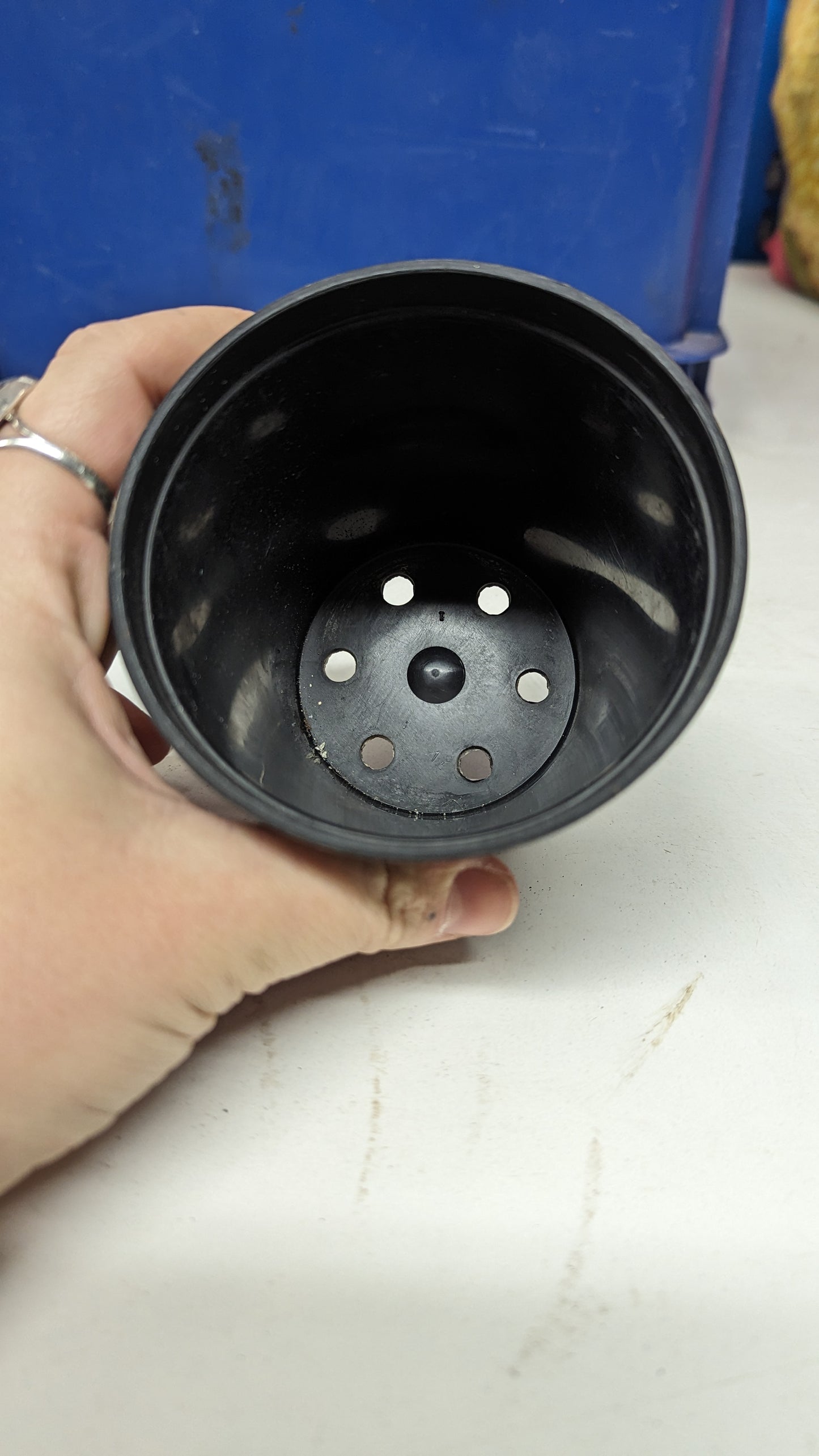 B.E.F. Growers Pot Black - 9cm (3.5 inch) Round