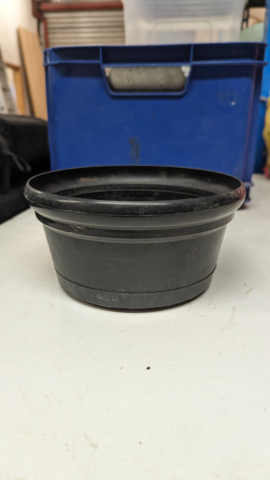 VASTILL Cactus Bowl Black - 17cm - WITH TRAY