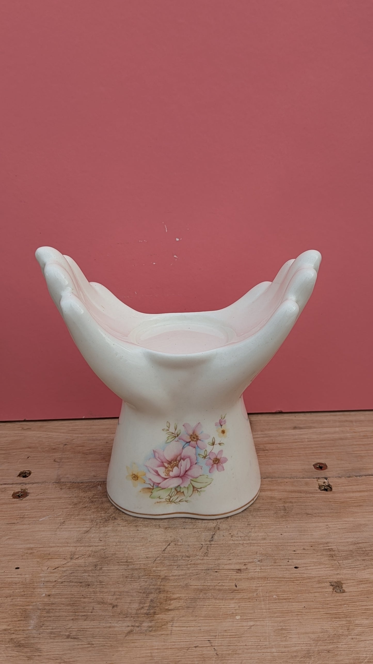 Vintage pot + jardiniere