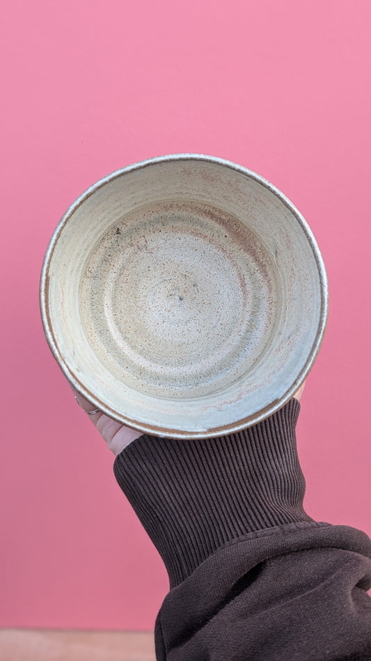 Pottery By Tina: stone speckle pot