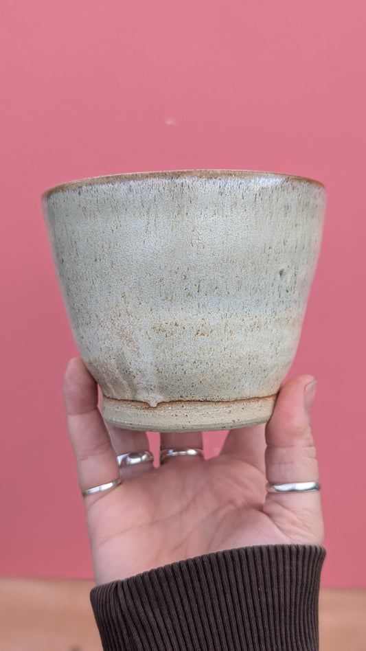 Pottery By Tina: stone speckle pot