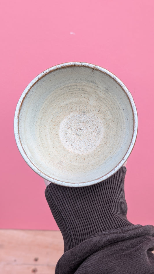 Pottery By Tina: stone speckle pot