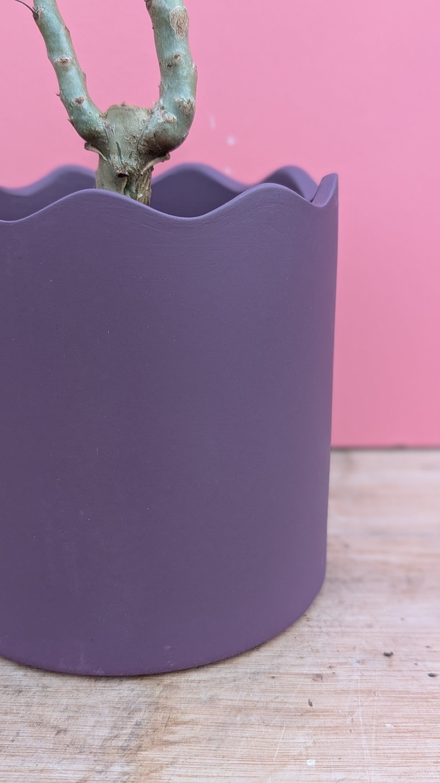 Wave pot in 4 colours