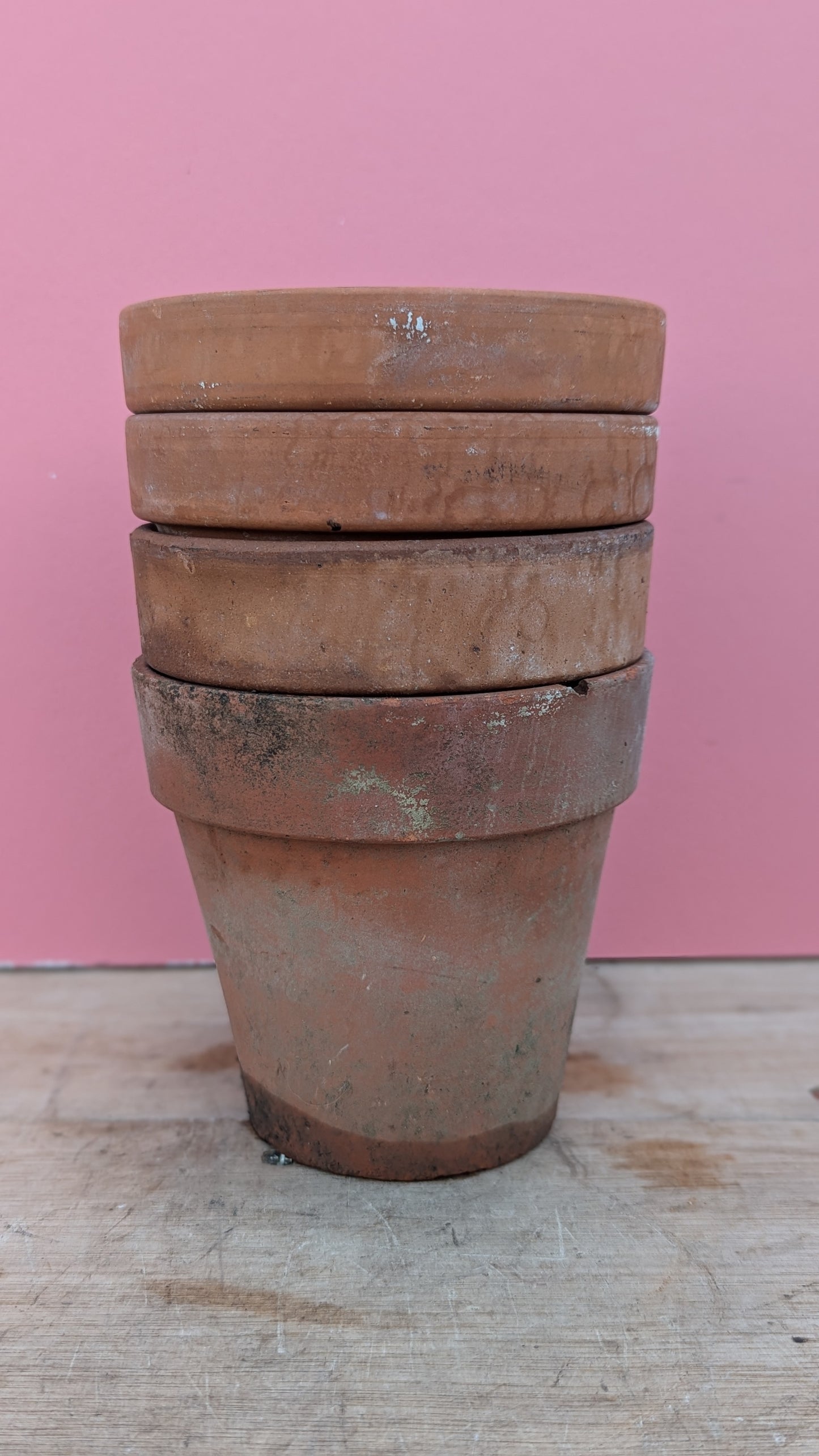 Terracotta pot plain lipped - 11cm