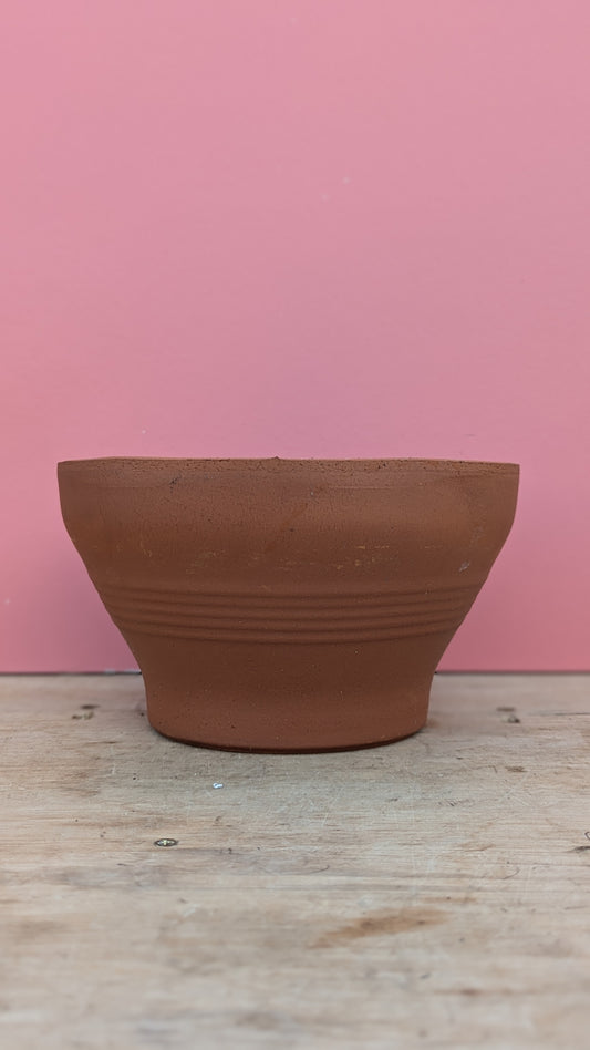 Terracotta bowl tapered - 21cm