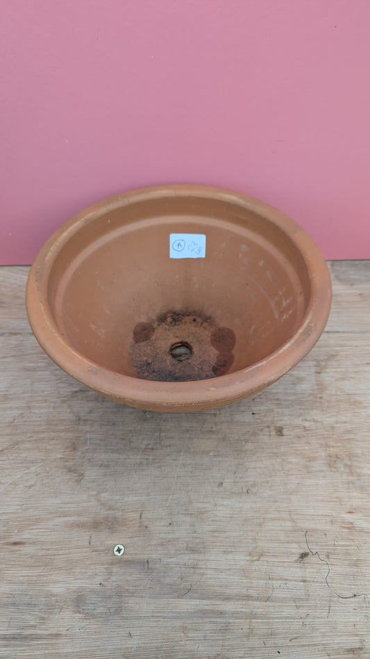 Terracotta bowl chunky - 23cm