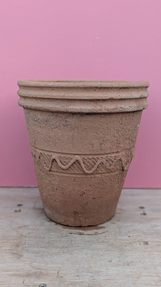 Vintage terracotta pot I - 19cm