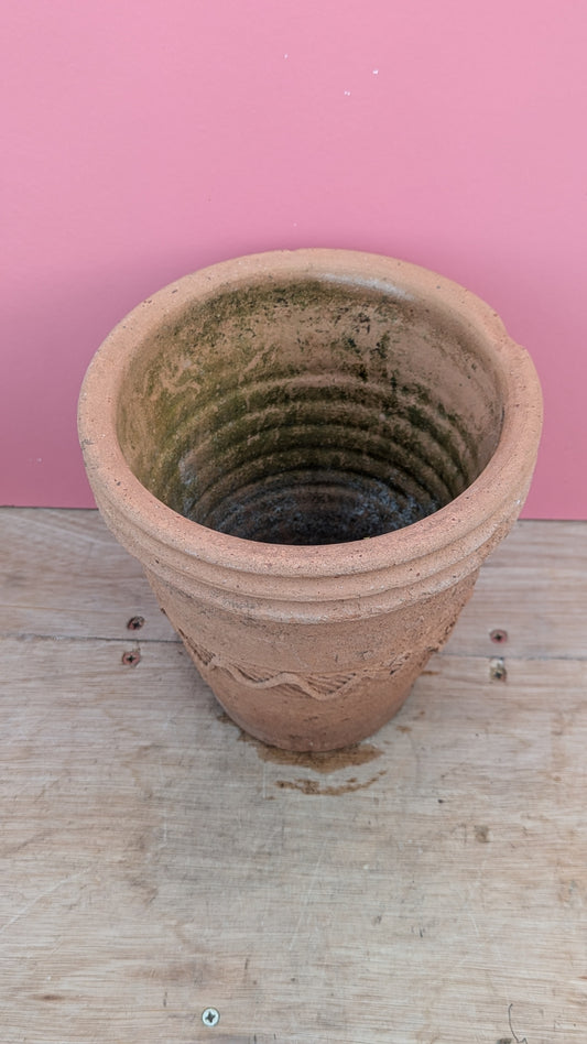 Vintage terracotta pot I - 19cm