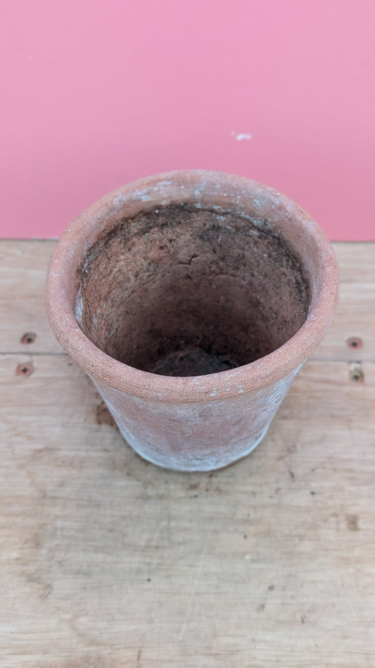 Vintage terracotta pot S - 14cm