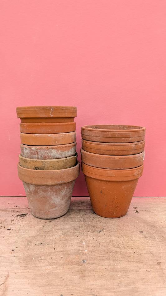 14-15cm Aged Terracotta